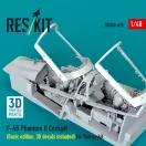 ResKit Models F-4B Phantom II Cockpit (Basic edition, 3D decals included) (3D Printed) for Tamiya 1:48 (RSU48-0625)