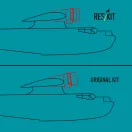 ResKit Models PBY-5/5A/OA-10A Catalina corrected rear part of engine nacelles (3D Printed) for Revell / Monogram / Eduard 1:48 (RSU48-0644)