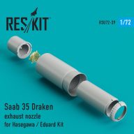   ResKit Models Saab 35 Draken exhaust nozzle for Hasegawa/Revell kits 1:72 (RSU72-0039)