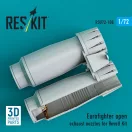 ResKit Models Eurofighter open exhaust nozzles for Revell kit (3D Printed) 1:72 (RSU72-0108)