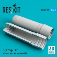   ResKit Models F-5E Tiger II exhaust nozzles for Italeri kit (3D Printed) 1:72 (RSU72-0155)