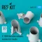 ResKit Models C-130H Hercules exhaust nozzles for Zvezda kit (3D Printed) 1:72 (RSU72-0157)