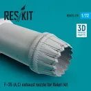 ResKit Models F-35 (A,C) Lightning II exhaust nozzle for Italeri kit 1:72 (RSU72-0175)