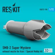   ResKit Models SMB-2 Super Mystère exhaust nozzle for Azur / Special Hobby kit 1:72 (RSU72-0190)