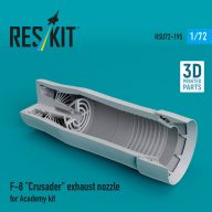   ResKit Models F-8 Crusader exhaust nozzle for Academy kit (3D Printed) 1:72 (RSU72-0195)