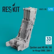   ResKit Models Ejection seat MB Mk.10Q for Mirage 2000C, 2000-5 (3D Printed) 1:72 (RSU72-0198)
