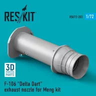   ResKit Models F-106 Delta Dart exhaust nozzle for Meng kit (3D Printed) 1:72 (RSU72-0203)