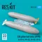 ResKit Models 230 gallon fuel tanks (AFMS) for AH-64, MH-60L, UH-60A, HH-60 (2 pcs) (3D Printed) 1:72 (RSU72-0226)
