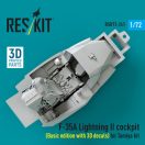 ResKit Models F-35A Lightning II cockpit (Basic edition with 3D decals) for Tamiya kit (3D Printed) 1:72 (RSU72-0241)