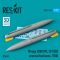 ResKit Models Mirage 2000 RPL 501/502 external fuel tanks 1700lt (2 pcs) (3D Printed) 1:72 (RSU72-0245)