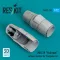ResKit Models MiG-29 Fulcrum exhaust nozzles for Trumpeter kit (3D Printed) 1:72 (RSU72-0267)