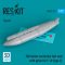 ResKit Models 300 Gallon centerline fuel tank with pylon for F-16 (A/B/C/D/E/F/I) (type 2) (1 pcs) (3D Printed) 1:72 (RSU72-0271)