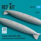 ResKit Models Tornado F3/GR1/GR4 1500L underwing fuel tanks (riveted) (RAF/RSAF) (2 pcs) (3D Printed) 1:72 (RSU72-0272)