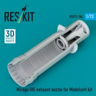   ResKit Models Mirage IIIE exhaust nozzle (3D Printed) for Modelsvit 1:72 (RSU72-0286)