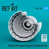   ResKit Models Mirage IIIE exhaust nozzle (3D Printed) for Modelsvit 1:72 (RSU72-0286)