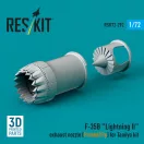 ResKit Models F-35B Lightning II exhaust nozzle (Parked/Fly) for Tamiya kit (3D printed) 1:72 (RSU72-0292)
