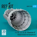 ResKit Models F-4 (E, J, F, G, S) Phantom II exhaust nozzles for Hasegawa kit (3D Printed) 1:72 (RSU72-0295)