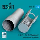 ResKit Models F-4 (E, J, F, G, S) Phantom II exhaust nozzles for Revell kit (3D Printed) 1:72 (RSU72-0296)