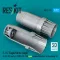 ResKit Models F?15 Eagle/Strike Eagle (A, B, C, D, E early, J) F100-PW-220 open exhaust nozzles for Academy kit (3D Printed) 1:72 (RSU72-0297)