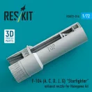 ResKit Models F-104 (A, C, D, J, G) Starfighter exhaust nozzle for Hasegawa kit (3D Printed) 1:72 (RSU72-0314)
