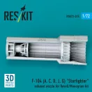 ResKit Models F-104 (A, C, D, J, G) Starfighter exhaust nozzle for Revell/Monogram kit (3D Printed) 1:72 (RSU72-0315)