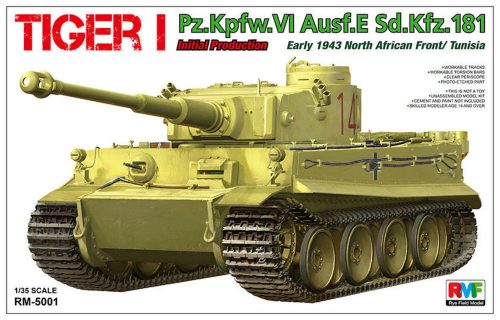 Rye Field Model Tiger I Initial Production Early 1943 1:35 (RM-5001)