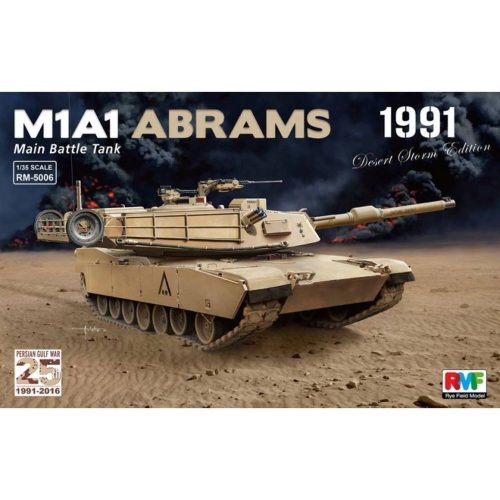 Rye Field Model M1A1 Abrams Gulf War 1991 1:35 (RM-5006)