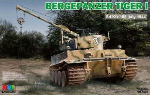 Rye Field Model Bergepanzer Tiger I Sd.Kfz.185 Italy1944 1:35 (RM-5008)