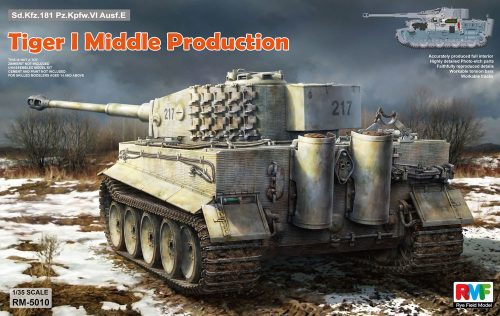 Rye Field Model Tiger I Middle Production Full Interior 1:35 (RM-5010)