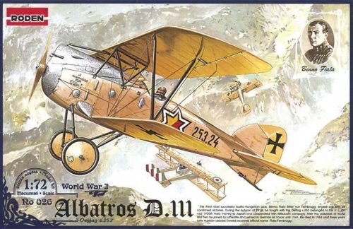 Roden Albatros D.III Oeffag s.253 1:72 (026)
