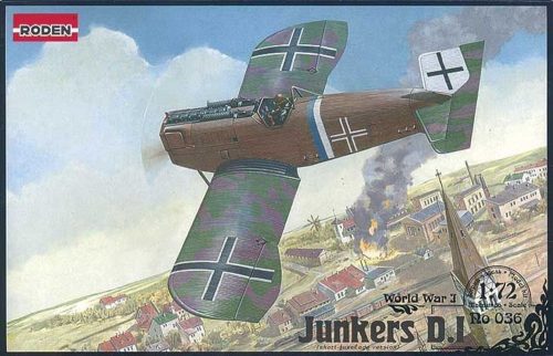 Roden Junkers D. I late World War I 1:72 (036)