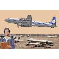 Roden Douglas DC-7C Royal Dutch Airlines (KLM) 1:144 (302)