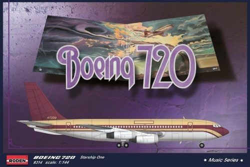 Roden Boeing 720 Startship OneMusic series 1:144 (314)