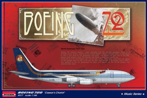 Roden Boeing 720 Ceasar's Chariot 1:144 (317)