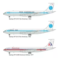 Roden Boeing 707-321 1:144 (338)