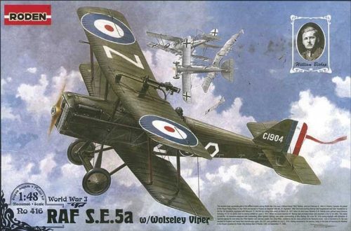Roden RAF SE5a w/Wolseley Viper 1:48 (416)