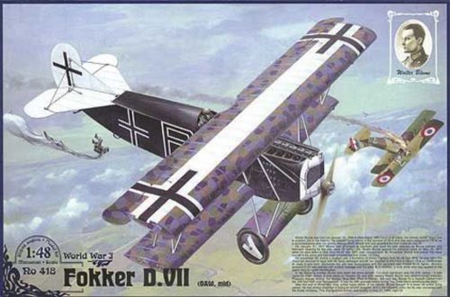 Roden Fokker D.VII ( OAW) ''Walter Blume'' 1:48 (418)