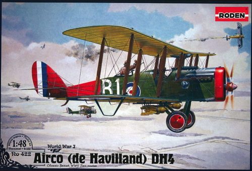 Roden De Havilland D.H.4 (Eagle Engines) 1:48 (422)
