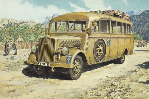 Roden Opel Blitz Omnibus model W.39 Ludewig-bu 1:72 (721)