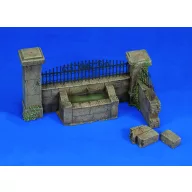 Royal Model Wall with fountain 1:35 (RM009)