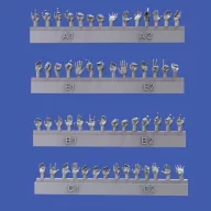 Royal Model Assorted hands 1:48 (RM1001)