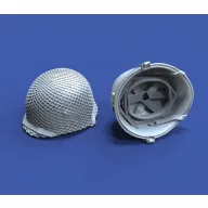   Royal Model U.S. infantry helmets WWII - 2 pcs. 1:16 (RM1006)