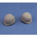 Royal Model U.S. infantry helmets WWII - 2 pcs. 1:16 (RM1006)