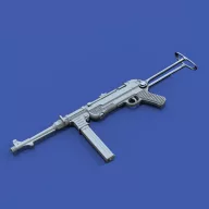   Royal Model MP40 - 1 pcs. 'open stock' 3D printed 1:16 (RM1013)