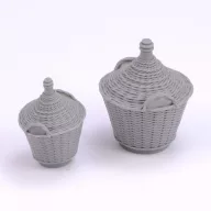 Royal Model Demijohn Glass 1:16 (RM1015)