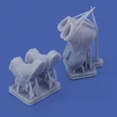 Royal Model German infantry boots - WWII 1:16 (RM1016)