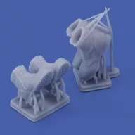 Royal Model German infantry boots - WWII 1:16 (RM1016)