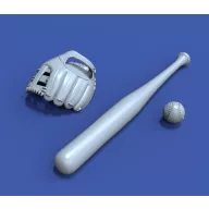   Royal Model Baseball accessories set 3D printed 1:16 (RM1019)