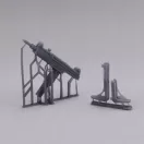 Royal Model Uzi submachine gun-1 pcs. 3D printed 1:16 (RM1028)