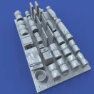 Royal Model Tentpaks and bedrolls 1:48 (RM1032)